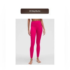 HeyNuts Pink High-Waisted Leggings S